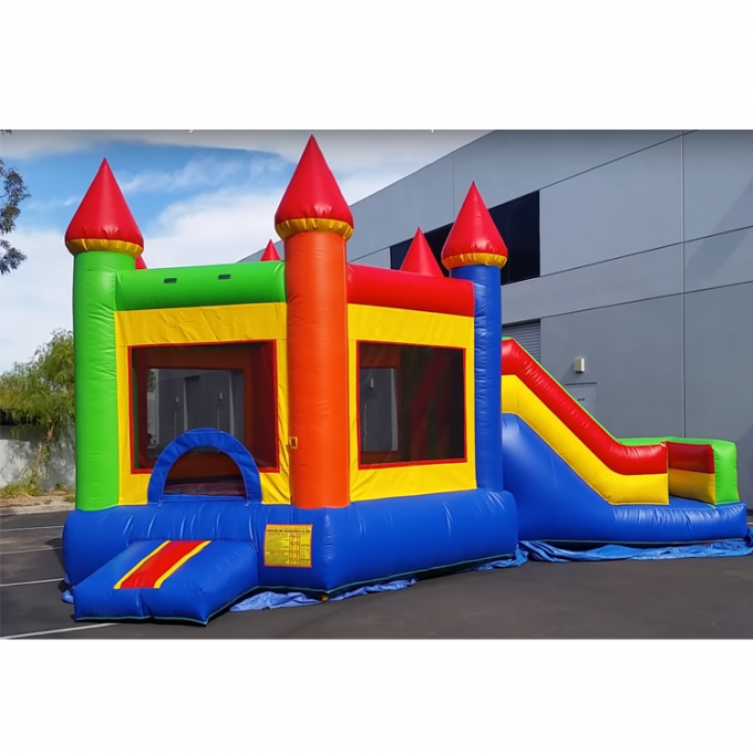 Casas de salto infláveis profissionais da explosão do castelo para festas de anos