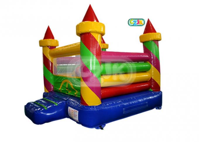 Grande leão-de-chácara inflável durável/castelo inflável da casa do salto para o parque de diversões